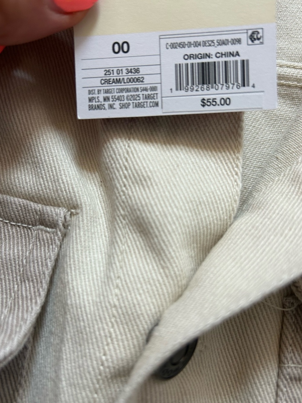NWT Woolrich X Target Utility
Western Jumpsuit Size 00-2 (see measurements) - Picture 11 of 15
